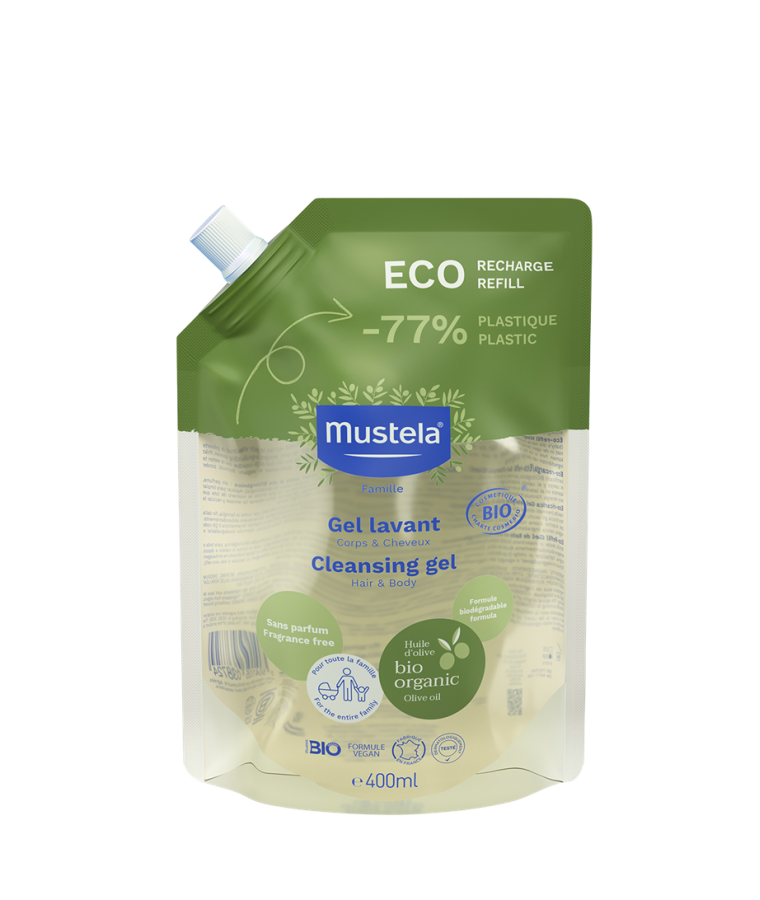 Refill - Organic Cleansing Gel (Fragrance-Free) 400ml