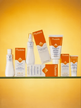 1960- Mustela’s first sunscreen product range to protect babies’ delicate skin 